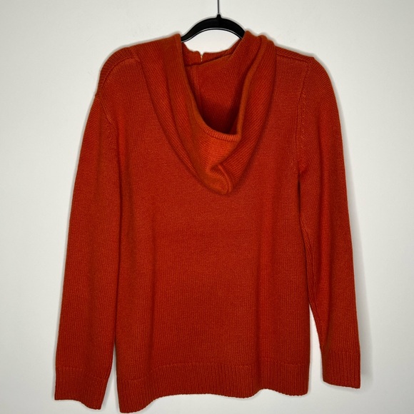 ARCH4 DELORES CHUNKY KNIT TERRACOTTA Cashmere Sweater - Picture 7 of 12